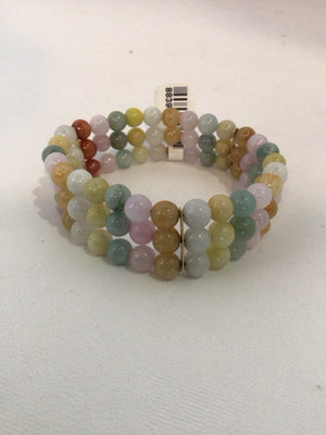 Multi-Color Beads Semi Precious Bracelet