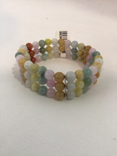 Multi-Color Beads Semi Precious Bracelet