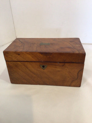 Vintage Wood Tea Box