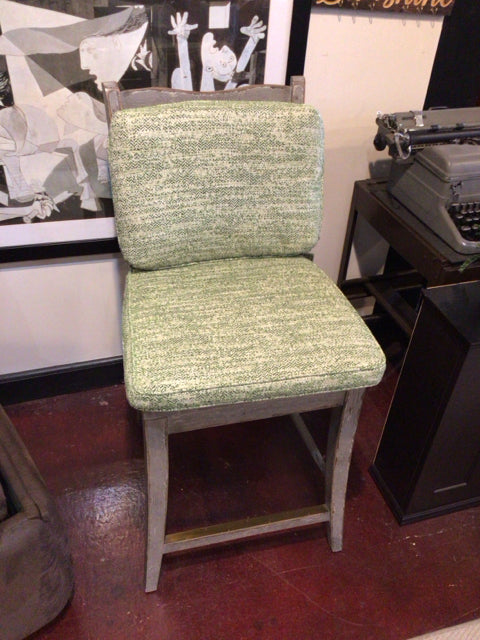 Hooker Swivel Wood Bar w/Cushion Gray Barstool/Bar Stool