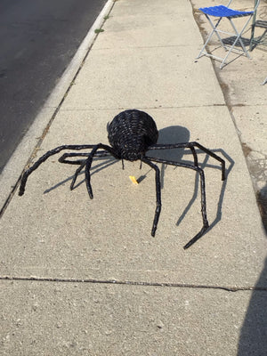 Halloween Black Wicker Holiday Item