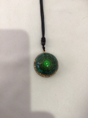Green/Black Necklace