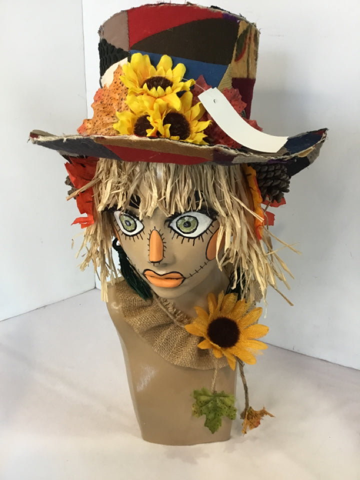 Original Autumn Scarecrow Planter