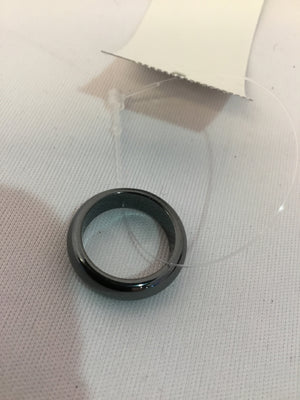 Metal Black Ring