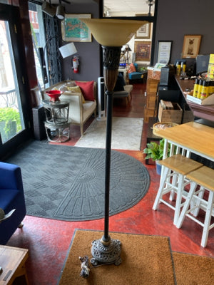 Floor Brown Up Light Lamp