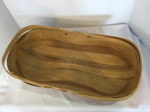 Brown Wood Basket