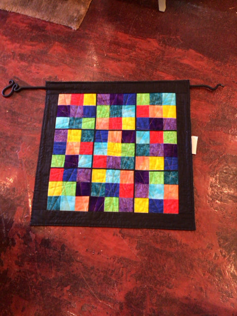 Handmade Multi-Color Fabric Wall Hanging Art