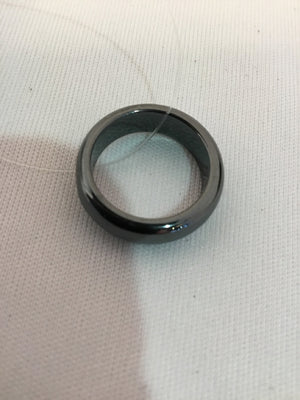 Metal Black Ring