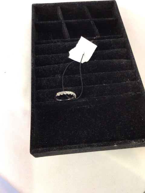 Silver Cubic Zirconia Ring