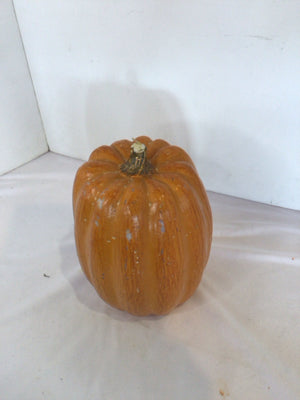 Fall Orange Wax Pumpkin Holiday Item