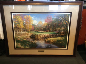 Signed Multi-Color Country Side Framed Art