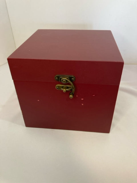 Wood Red Box
