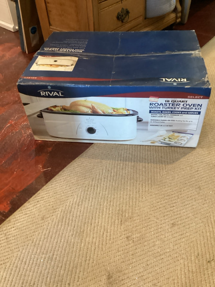 Rival White Electric Pan