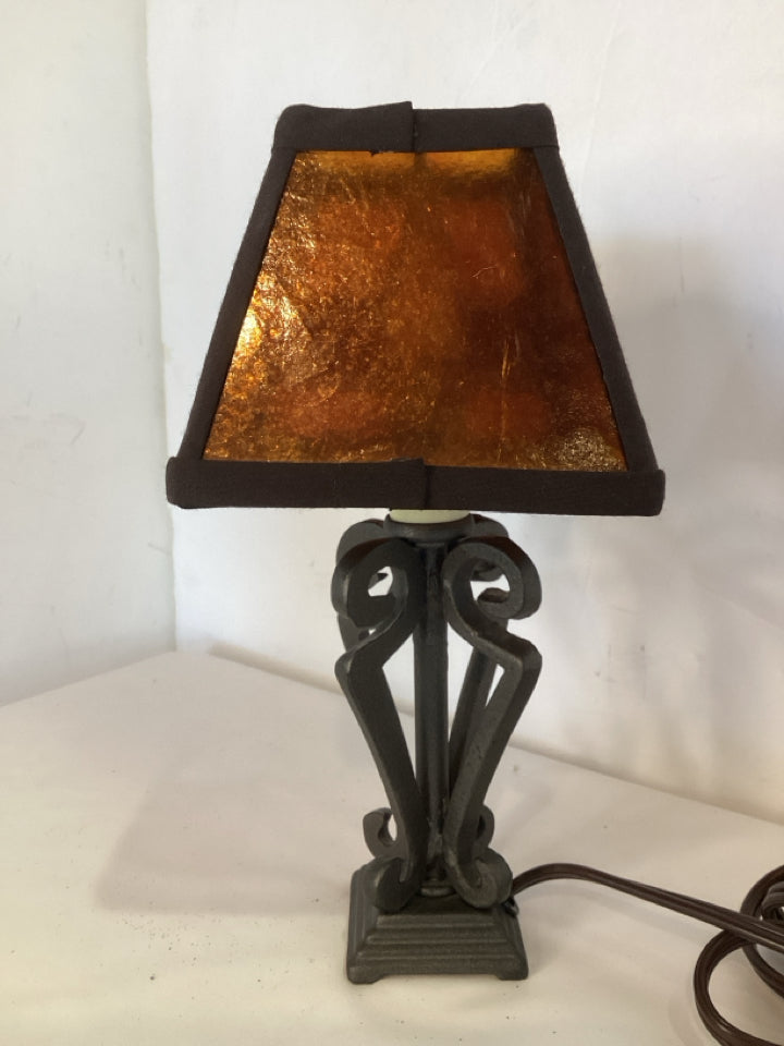 Night Light Amber Lamp