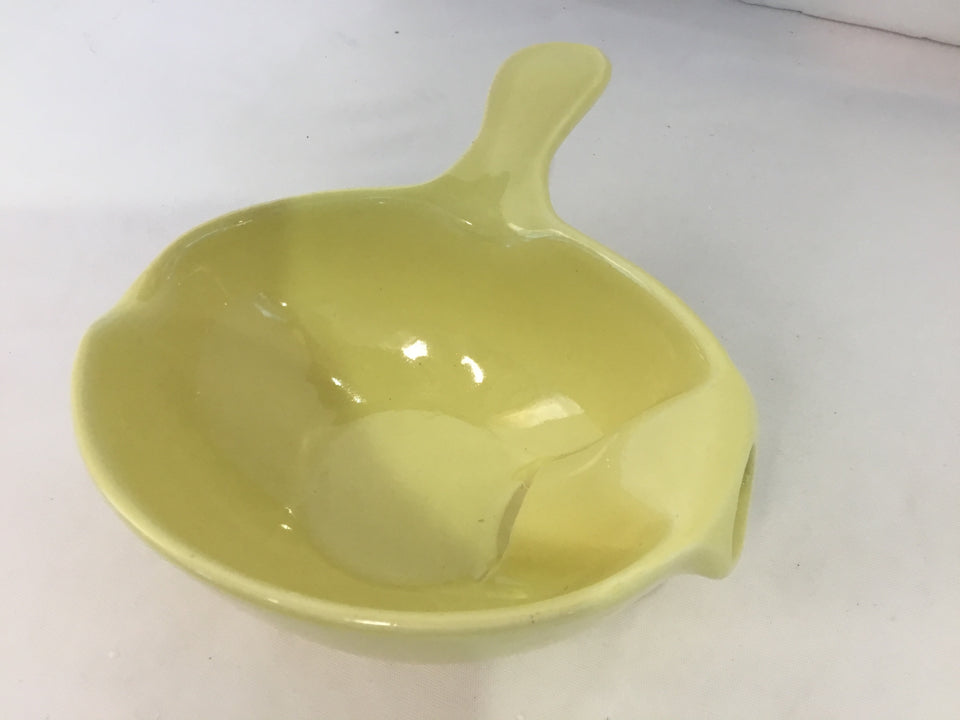 China Co. Yellow Stoneware Bowl