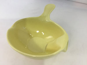 China Co. Yellow Stoneware Bowl