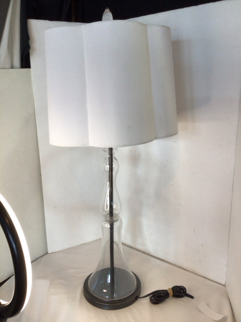 Clear Glass Lamp