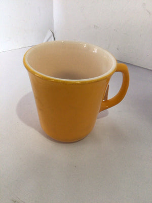 Corningware Orange Glass Mug