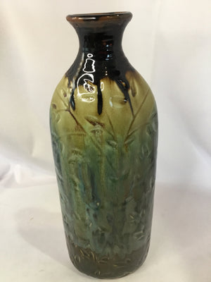 Green/Brown Ceramic Vase