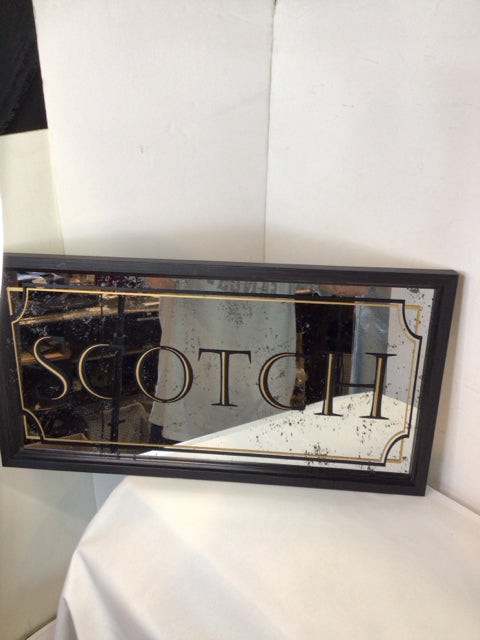 Silver/Gold Wood Mirror