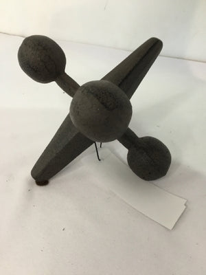 Black Cast Iron Jack Paperweight
