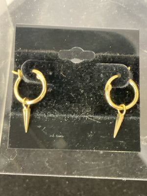 Gold Hoops Earrings