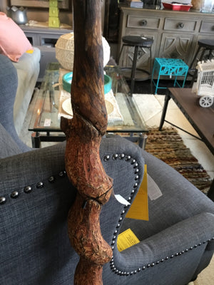 Brown Wood Walking Stick