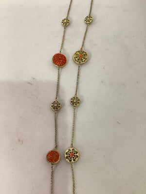 Orange/Gold Necklace
