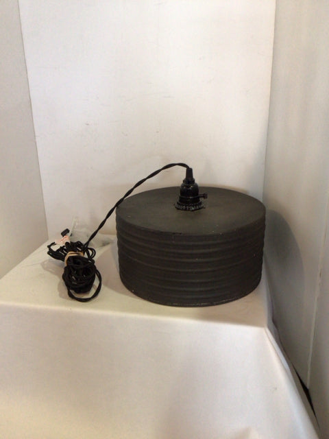 Hanging Metal Gray Light Fixture