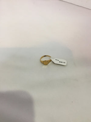 Gold Plated Gold Ring