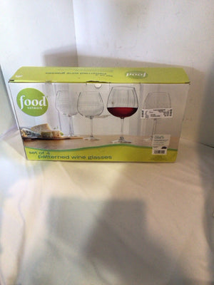 Food Network Clear Glass In Box Glasses