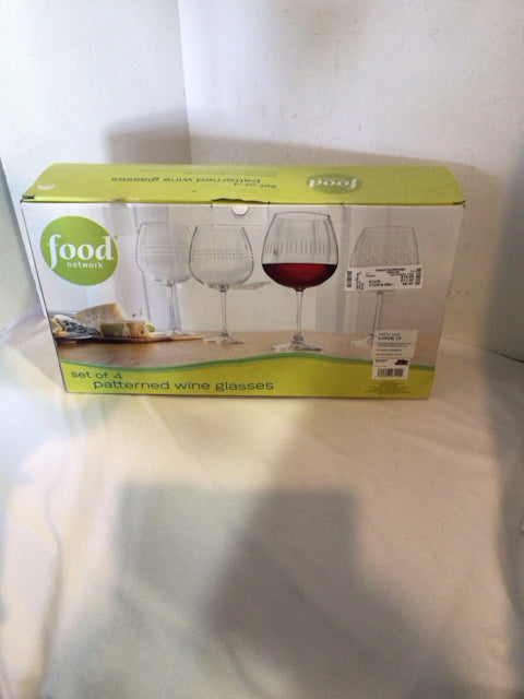 Food Network Clear Glass In Box Glasses