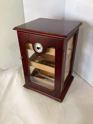Milano Brown Wood Humidor