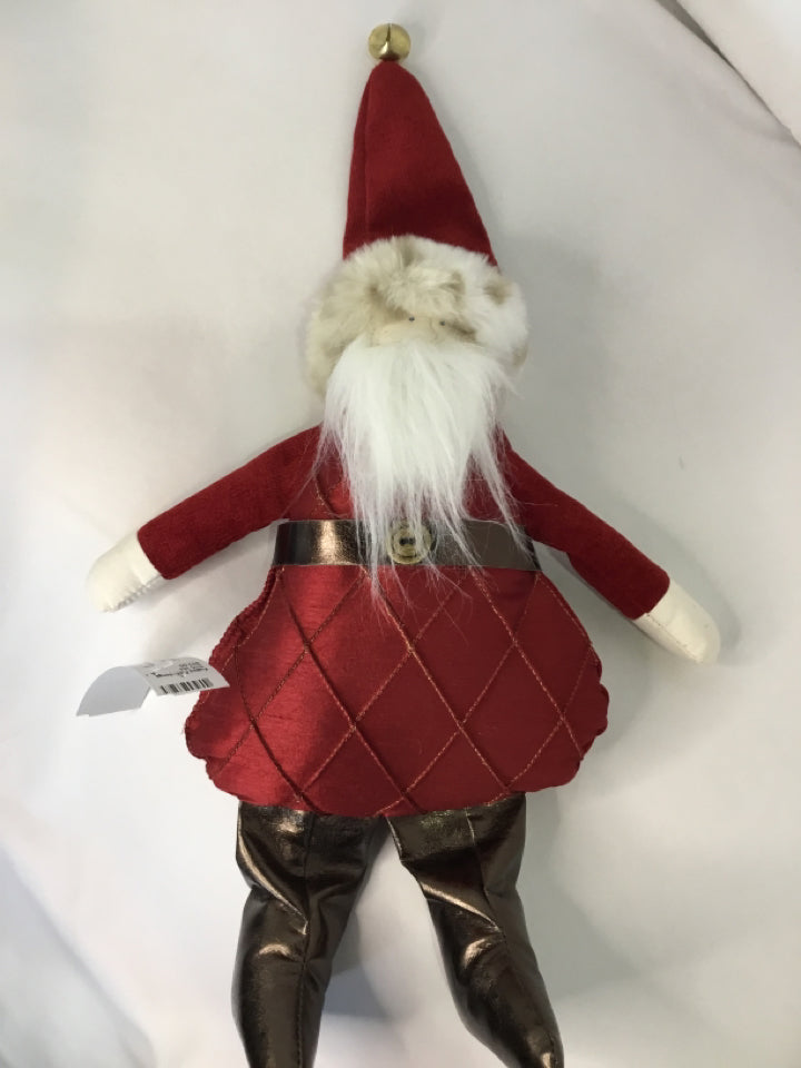 Woof & Poof Santa Red Holiday Item