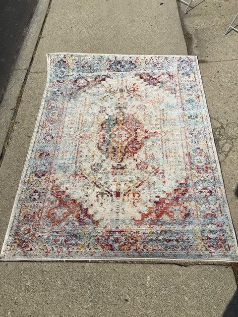 Jaipur Modern 4 x 6 Multi-Color Rug