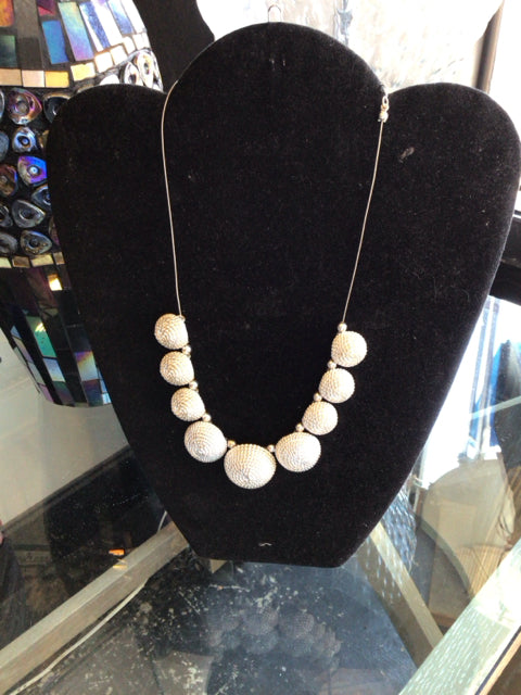 Silver Circle Necklace