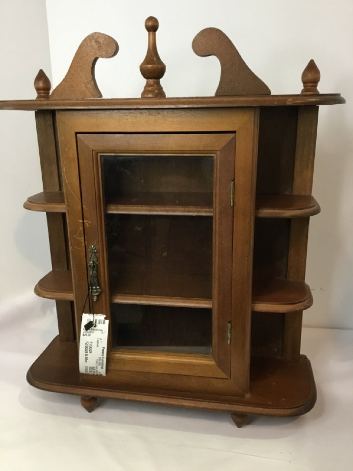 Trinket Brown Wood Cabinet