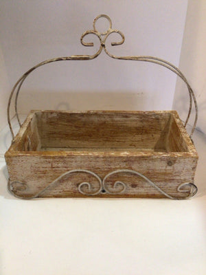Rustic Wood Cream Box