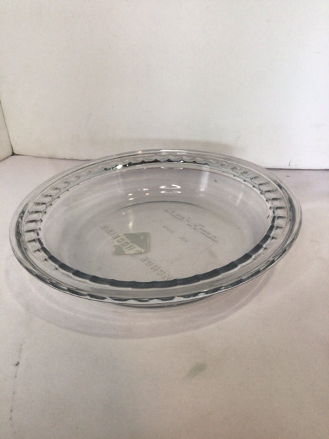 Anchor Hocking Clear Glass Deep Dish Pie Plate