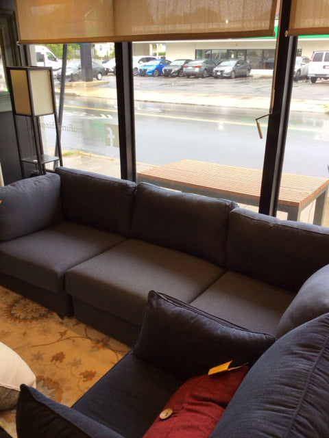 Burrow 3 Piece Navy Sofa/Couch 2WP2424P