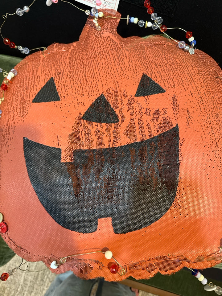 Wreath Orange Pumpkin Holiday Item