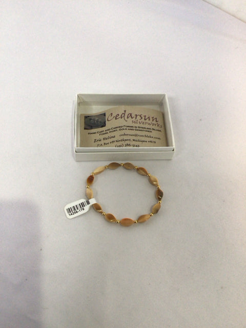 Ivory Stretch Bracelet