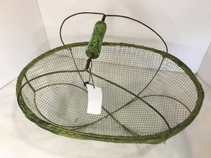 Green Wire Basket