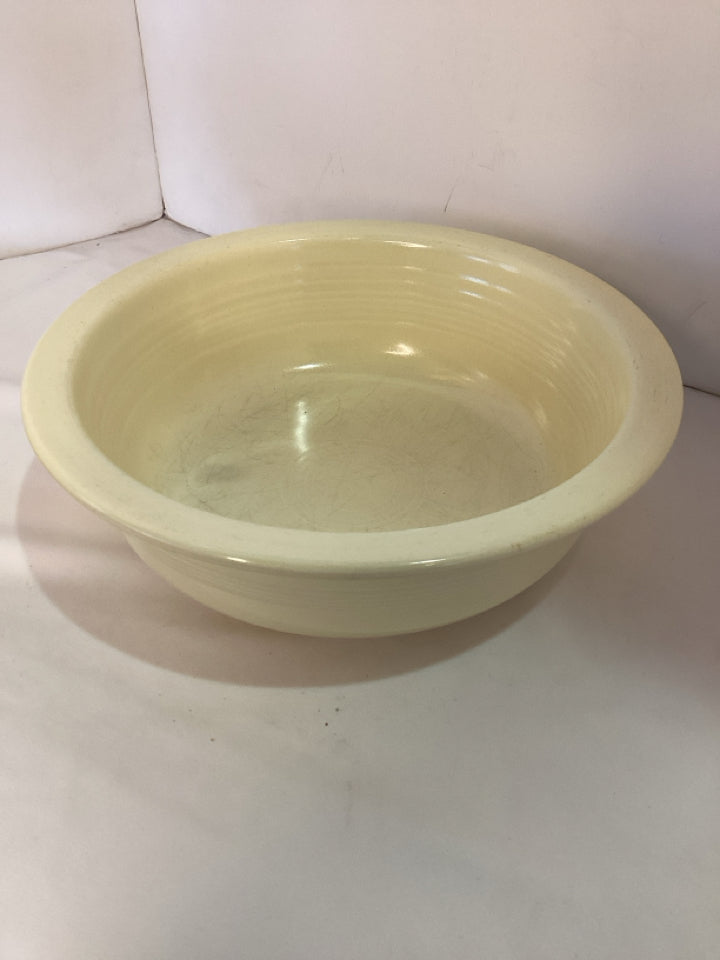 Fiesta Vintage Cream Ceramic Bowl