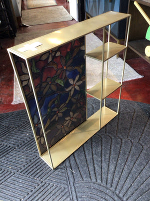 Hanging Gold Metal Shelf