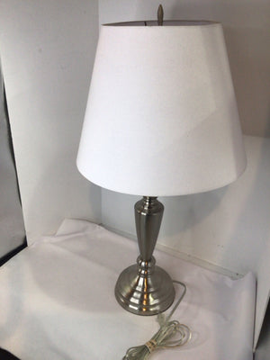 Silver Metal Lamp