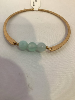 Bohindi Gold/Green Bracelet