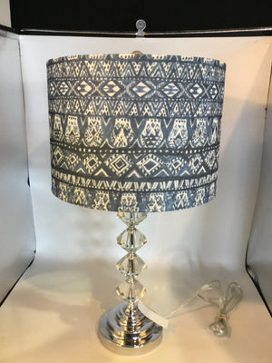 Blue Acrylic Lamp