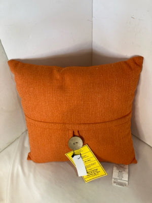 Orange Cotton Pillow