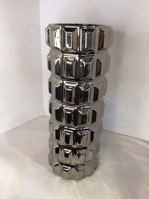 Silver Glass Umbrella Stand